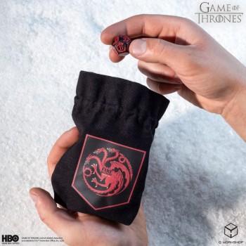 Game of Thrones. Targaryen kauliukų maišelis Q-Workshop